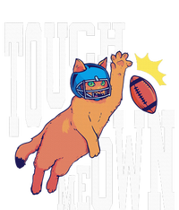 Touch Down Football Cat Canvas