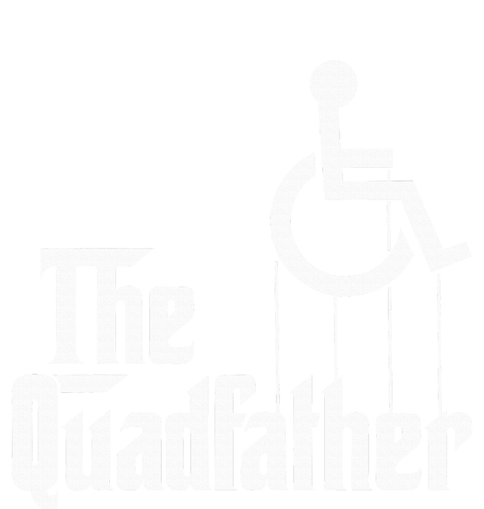 The Quadfather Handicap  Funny Wheelchair Toddler Sweatshirt