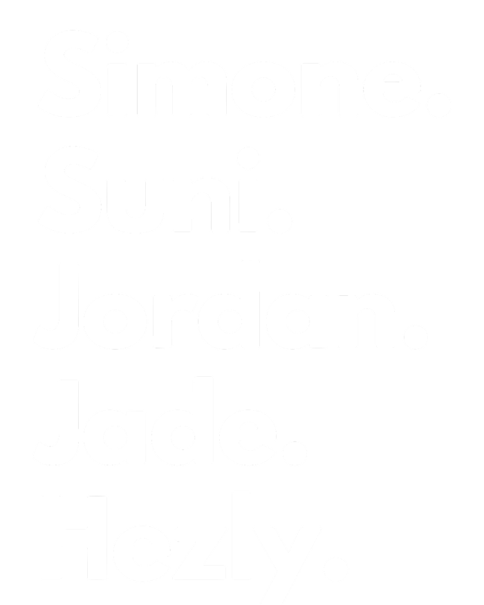 Simone. Suni. Jordan. Jade. Hezly Insulated Varsity Jacket