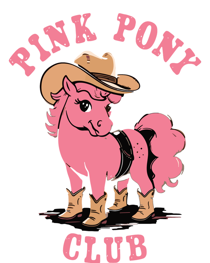 P.I.N.K. Pony Club Women's V-Neck T-Shirt