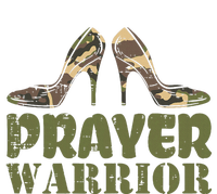 Camo Heels Prayer Warrior Faith God Jesus Christian Women's Flannel Pajama Set