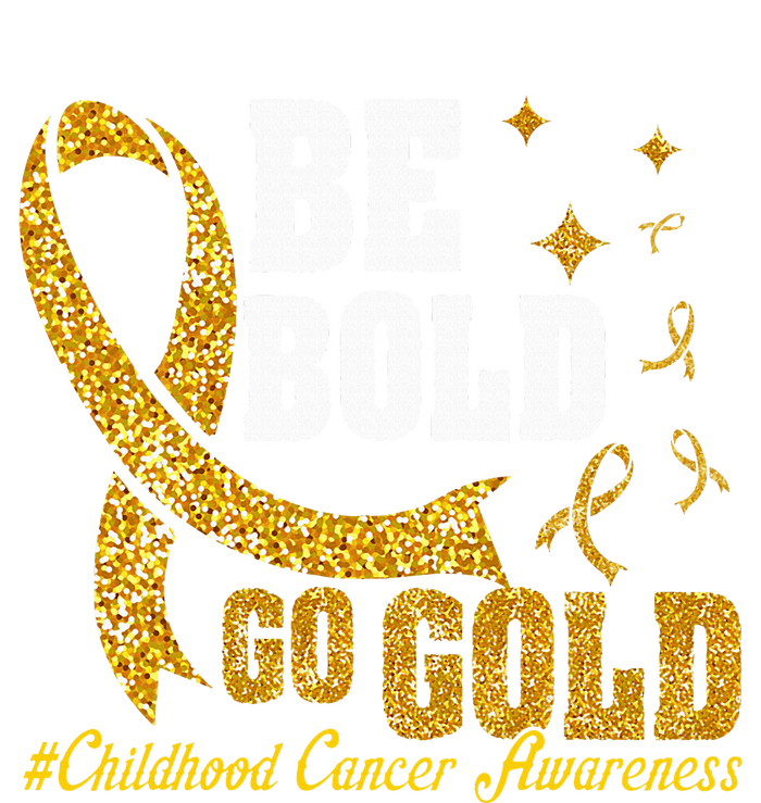 Childhood Be Bold Go Gold Childhood Cancer Awareness Long Sleeve Pajama Set