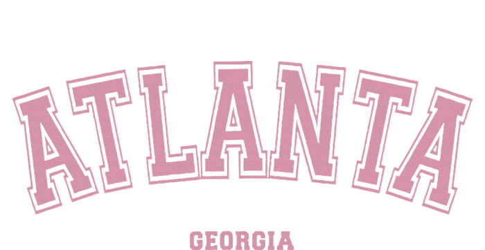 Atlanta Georgia Ga Varsity Style On Atlanta Hoodie