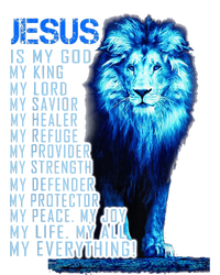 Lion Christian Jesus Is My God King Lord And Savior T-Shirt