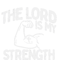 Lord My Strength Bible Workout Gym God Jesus Catholic Gift Flat Bill Trucker Hat