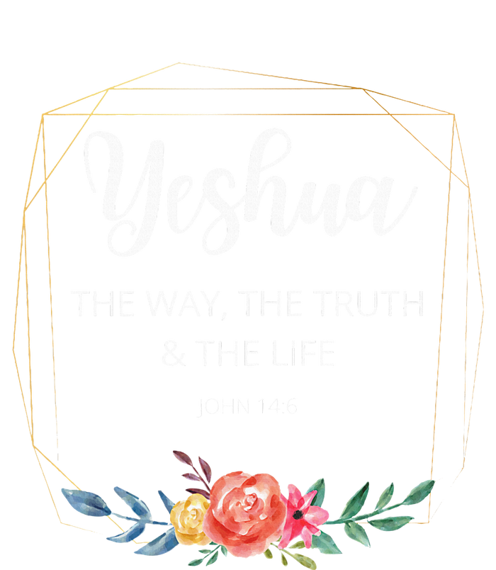 Yeshua Jesus The Way Truth Life Christian Faith Scripture Kids Long Sleeve Shirt