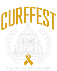 Curefest For Childhood Cancer 2024 In September We Wear Gold Womens California Wash Sweatshirt