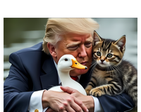 Trump 2024 Duck Kitten Tank Top