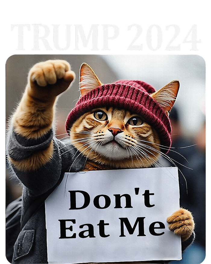 DonT Eat Me Cats For Trump 2024 Short Acrylic Beanie