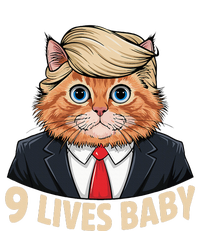 Cat Trump 9 Lives Baby T-Shirt