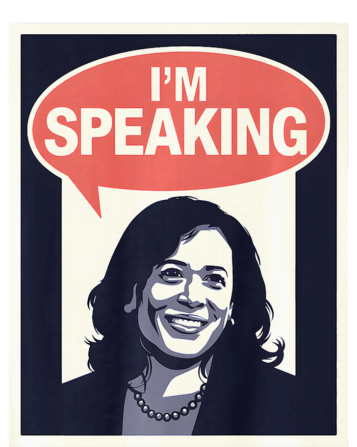 Kamala Harris IM Speaking 2024 First Female President T-Shirt