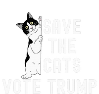 Save The Cats Vote Trump Political Cat Humor Cat T-Shirt