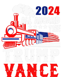 All Aboard The Trump Train 2024 Usa Flag Trump Vance 2024 Mousepad