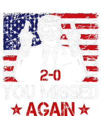 You Missed Again Trump 2024 Election Us Flag T-Shirt