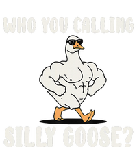 Who You Calling Silly Goose Funny Gym Meme Women's Flannel Pajama Set