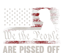 We The People Are Pissed Off Us America Flag Trump Short Acrylic Beanie