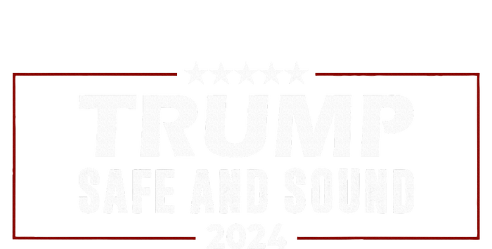 Safe And Sound Trump 2024 Valucap Bio-Washed Visor