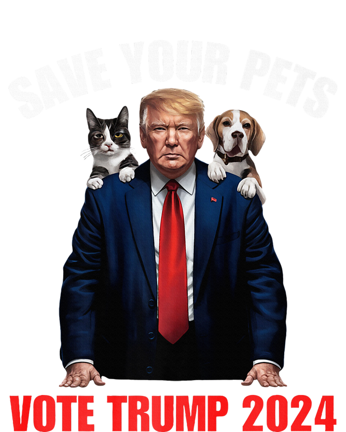 Save Your Pets Vote For Trump Us Election Quote Vote Kids Hoodie