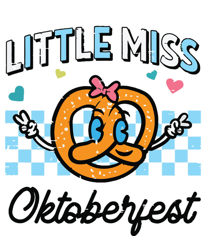 Little Miss Oktoberfest Pretzel German T-Shirt