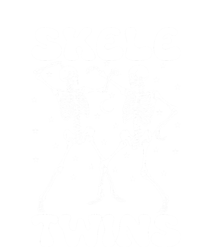 Twins Halloween Matching Skeletwins T-Shirt