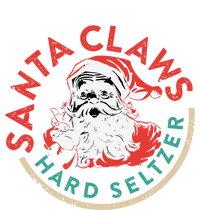 Funny Christmas Costume Santaclaws Hard Seltzer T-Shirt