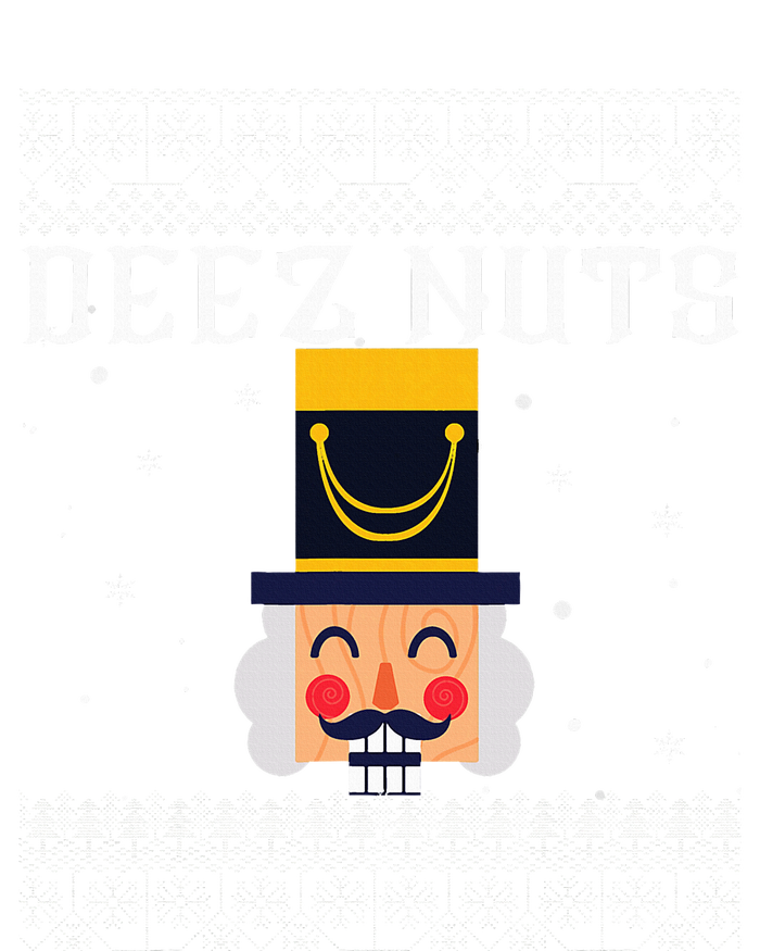 Deez Nuts Nutcracker Ugly Christmas Sweater Baby Long Sleeve Bodysuit