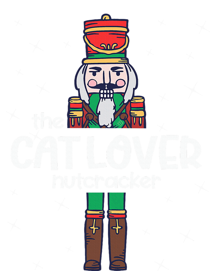 Cat Lover Nutcracker Family Matching Funny Pajama T-Shirt