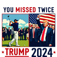 You Missed Twice Trump You Missed Again Trump 2024 Mousepad