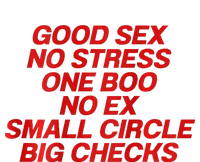 Good Sex No Stress One Boo No Ex Small Circle Big Checks Toddler Fine Jersey T-Shirt