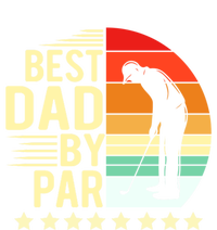 Best Dad By Par Vintage Retro Golfer Gift T-Shirt