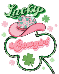 Lucky Cowgirl Western St Patricks Day Women Cowboy Hat Pajama Set