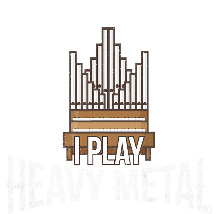 I Play Heavy Metal Church Organist Pipe Organ Player Hooded Wearable Blanket