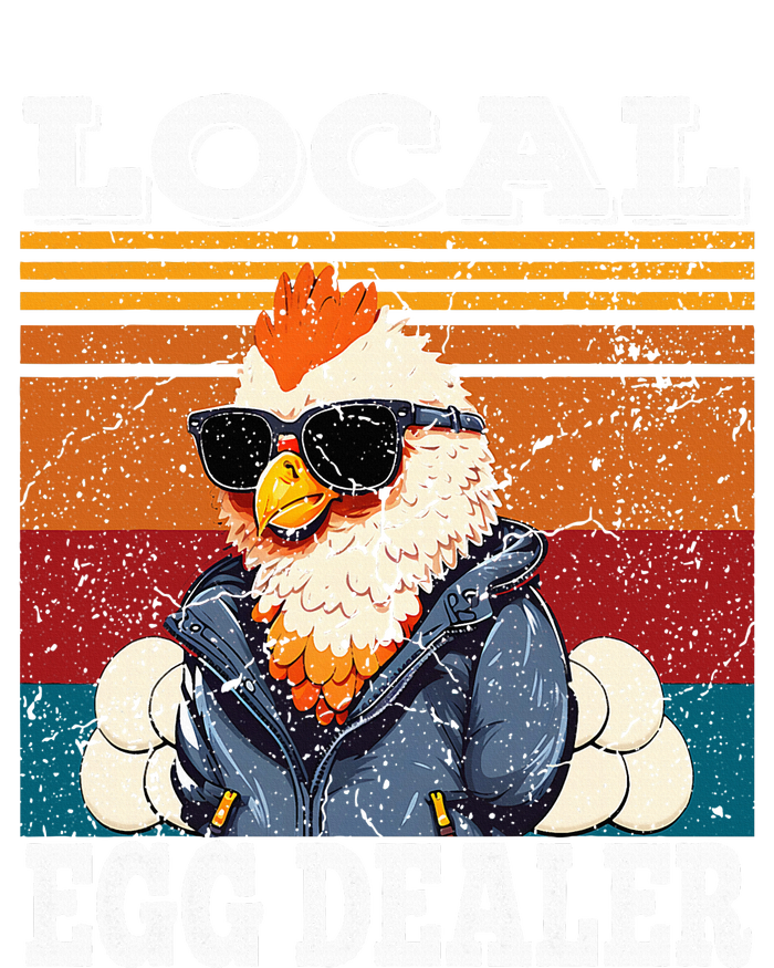 Local Egg Dealer Funny Egg Peddler Chicken Egg Farmer USA-Made Doggie Bandana