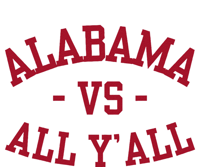 Alabama Vs All Y’All Sports Vintage Southern Gift Yupoong Adult 5-Panel Trucker Hat