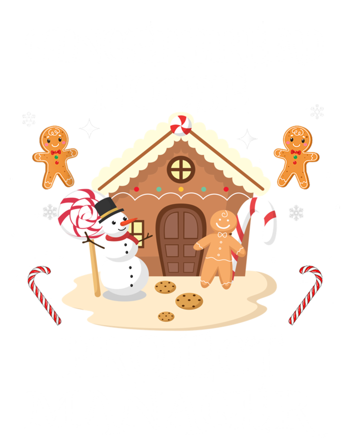 Gingerbread House Project Ager Decorating Baking Xmas Gift Poster