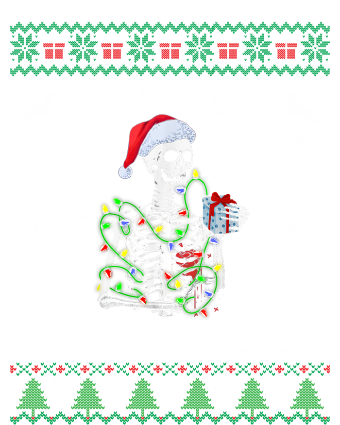 I Prefer Halloween Christmas Funny Skeleton Xmas Gift Sustainable Beanie