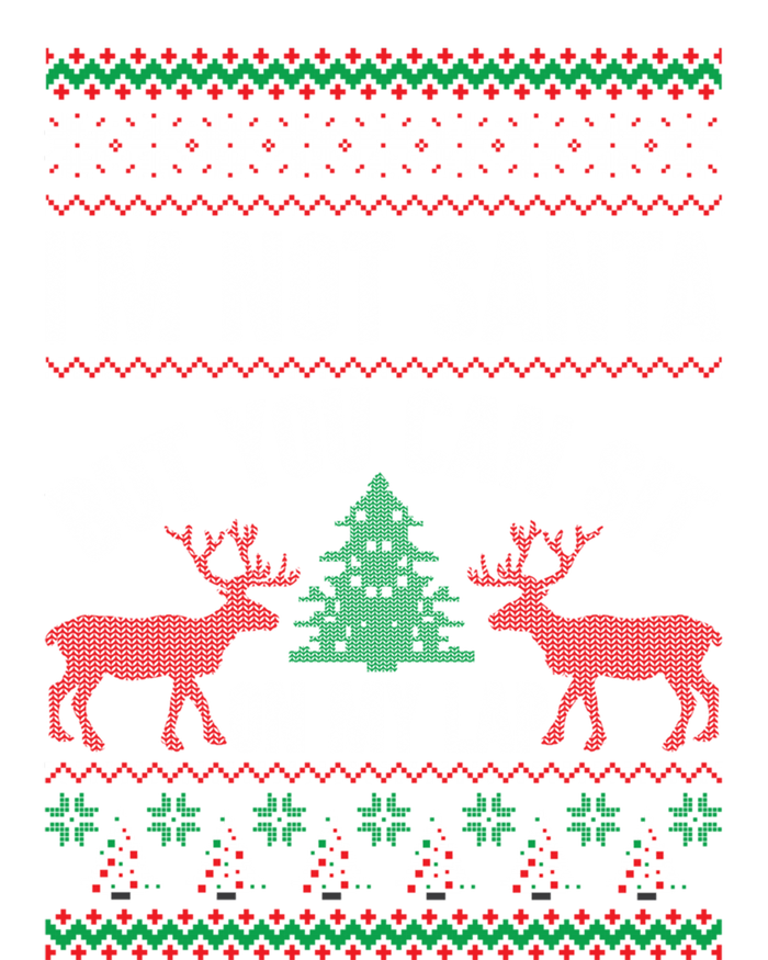 Not Santa You Can Sit On My Lap Ugly Christmas Gift T-Shirt