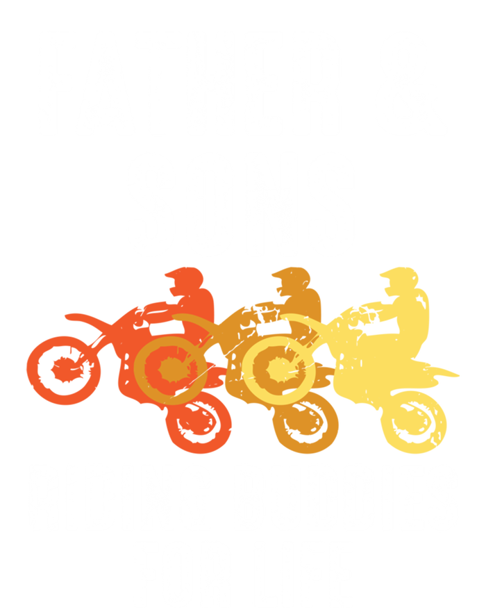 Dirt Bike Father And Son Riding Buddies For Life Cool Gift Premium T-Shirt