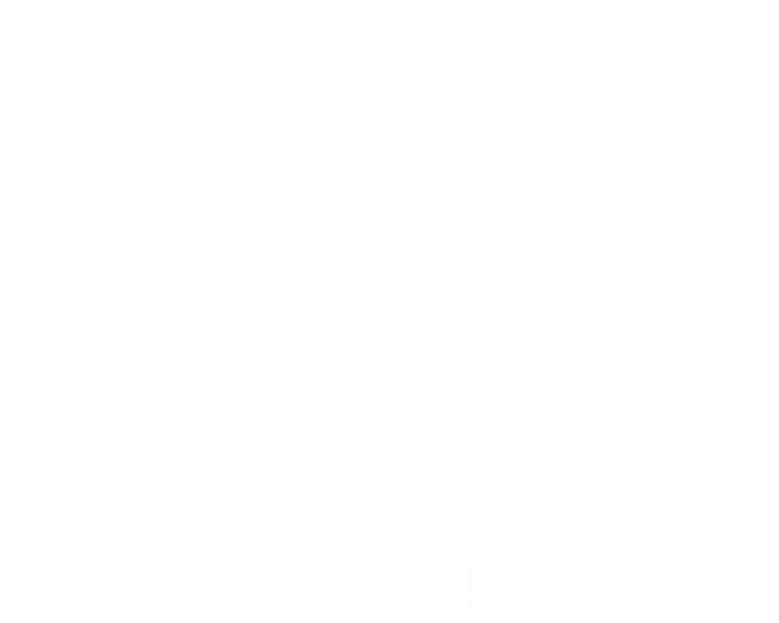 Nellis Afb Nevada Nv Vintage Sports Established Women's Racerback Cropped Tank