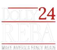 Dolly Reba 2024 Make America Fancy Again Women's Crop Top Tee