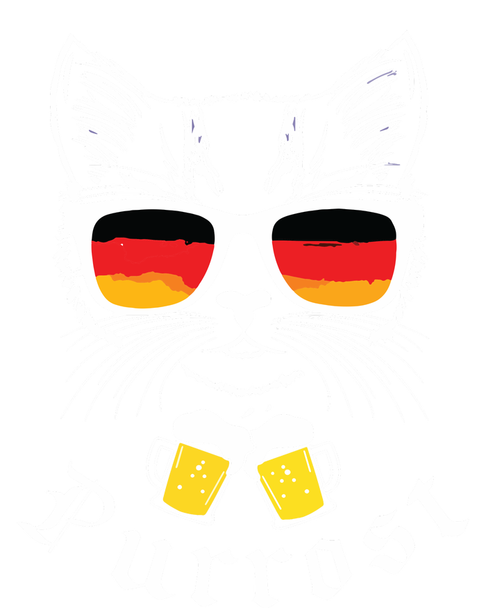 Oktoberfest Funny Prost Pun Purrost Cat Coaster