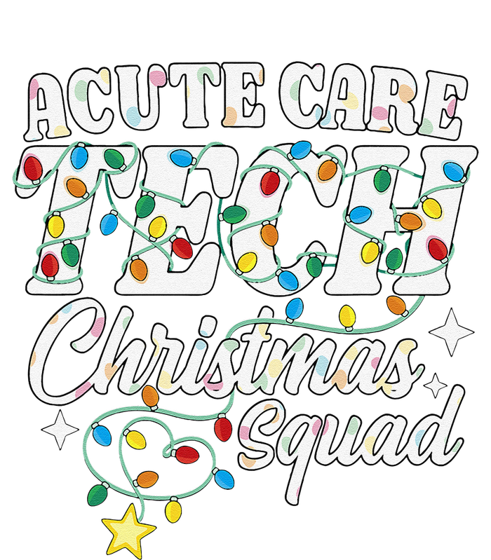 Acute Care Tech Christmas Squad Critical Care Technologist Baby Long Sleeve Bodysuit