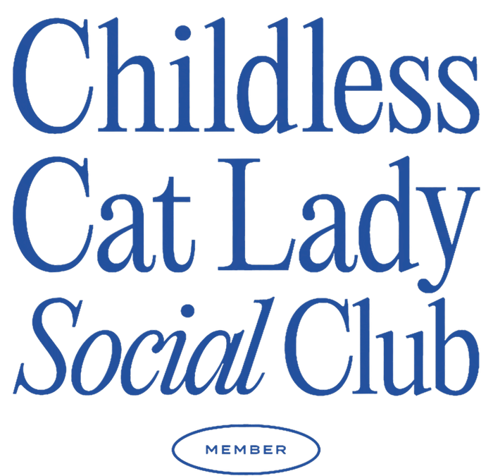 Childless Cat Lady Social Club Quiet Luxury Aesthetic Cool Comfort Performance Bucket Hat