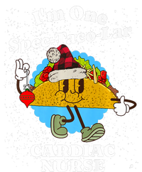 Cardiac Nurse Christmas Funny Taco Pun Cardiology Quote Tall Hoodie