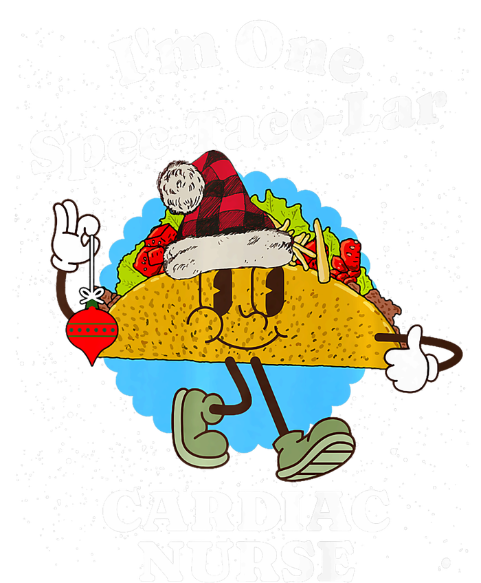 Cardiac Nurse Christmas Funny Taco Pun Cardiology Quote Tall Hoodie