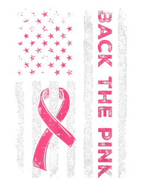 Back The Ribbon American Flag Breast Cancer Awareness 16 in Basic Backpack