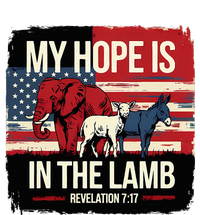 My Hope Is In The Lamb Jesus 2024 Election Women's Strappy Tank