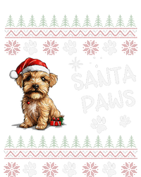 Cute Norfolk Terrier Dog Ugly Christmas Santa Paws T-Shirt