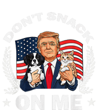 DonT Snack On Me Funny Cat Donald Trump Make Cat Safe Again Pajama Set