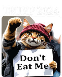 DonT Eat Me Cats For Trump 2024 Sustainable Knit Beanie